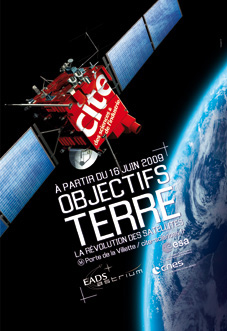 Affiche objectif terre Satellite 1